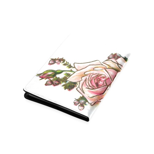 Vintage Rose Floral Custom NoteBook A5