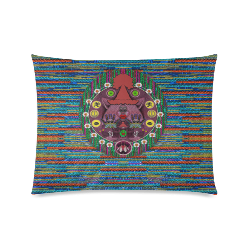 Peace In The Troll wood Custom Zippered Pillow Case 20"x26"(Twin Sides)
