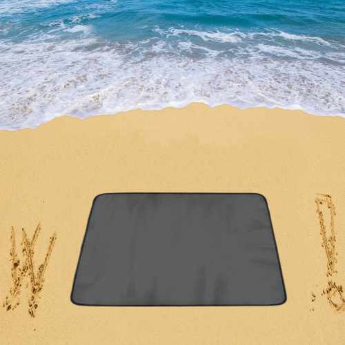 Pirate Black Beach Mat 78"x 60"