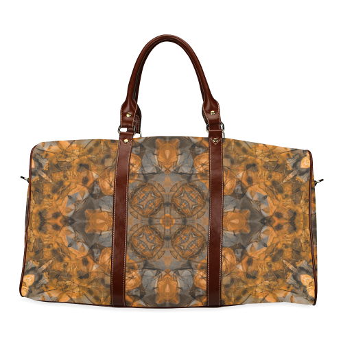 mandala Waterproof Travel Bag/Large (Model 1639)