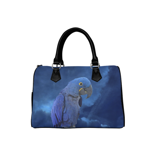 Hyacinth Macaw Boston Handbag (Model 1621)
