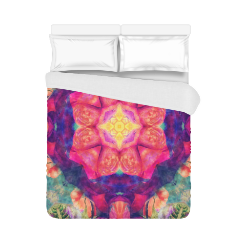 mandala Duvet Cover 86"x70" ( All-over-print)