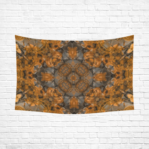 mandala Cotton Linen Wall Tapestry 90"x 60"