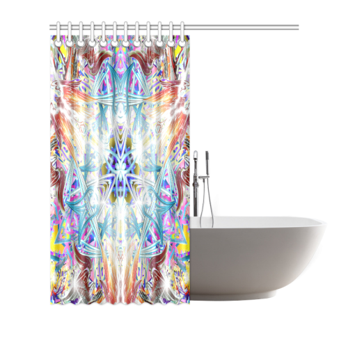 Temple of the Lion Shower Curtain 72"x72"