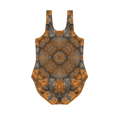 mandala Vest One Piece Swimsuit (Model S04)