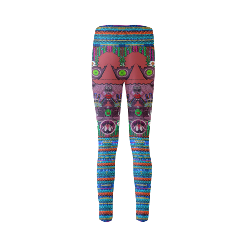 Peace In The Troll wood Cassandra Women's Leggings (Model L01)