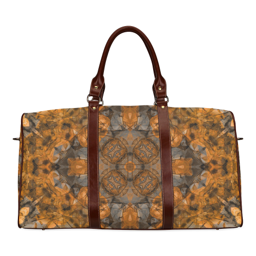 mandala Waterproof Travel Bag/Large (Model 1639)