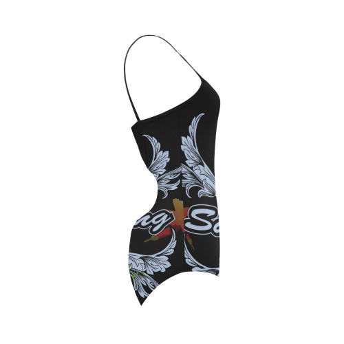 Sport, surfing with damask Strap Swimsuit ( Model S05)