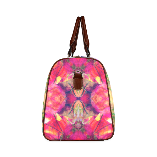 mandala Waterproof Travel Bag/Large (Model 1639)