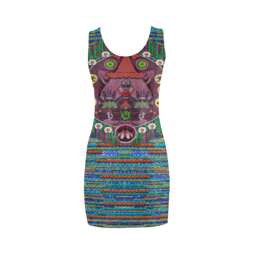 Peace In The Troll wood Medea Vest Dress (Model D06)