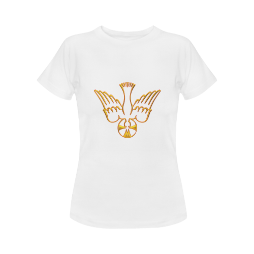 Christian Symbols Golden Holy Spirit Women's Classic T-Shirt (Model T17）