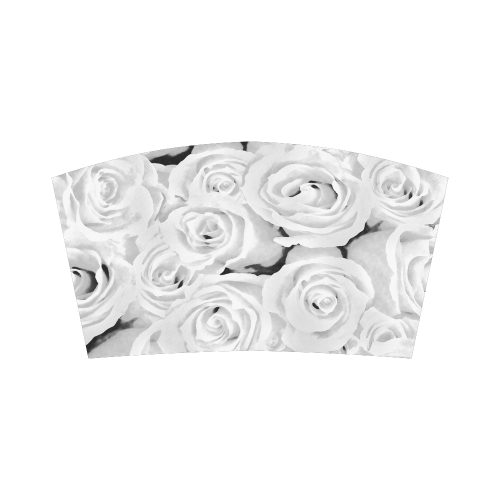 White Roses Bandeau Top