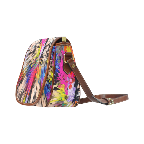 Art of Colors by ArtDream Saddle Bag/Small (Model 1649) Full Customization