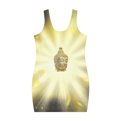 gold buddha fashion Medea Vest Dress (Model D06)