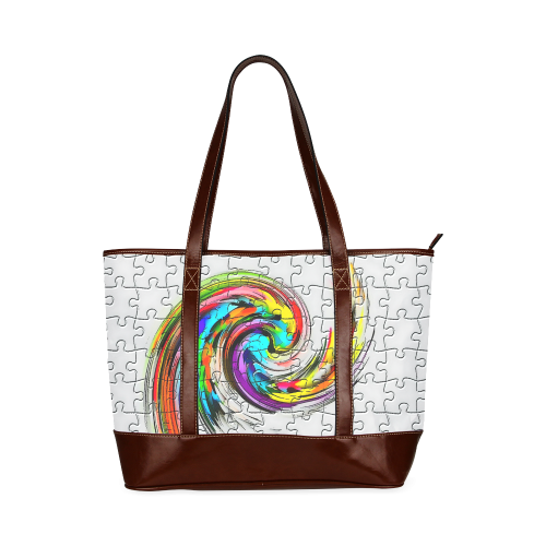 Puzzles Twister by Artdream Tote Handbag (Model 1642)