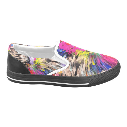 Art of Colors by ArtDream Women's Unusual Slip-on Canvas Shoes (Model 019)