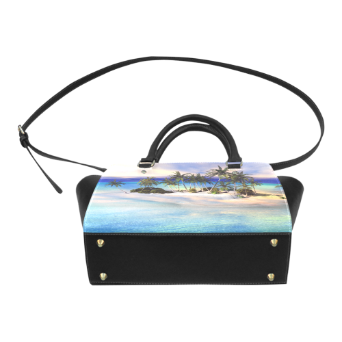 Wonderful view over the sea in the sunset Classic Shoulder Handbag (Model 1653)