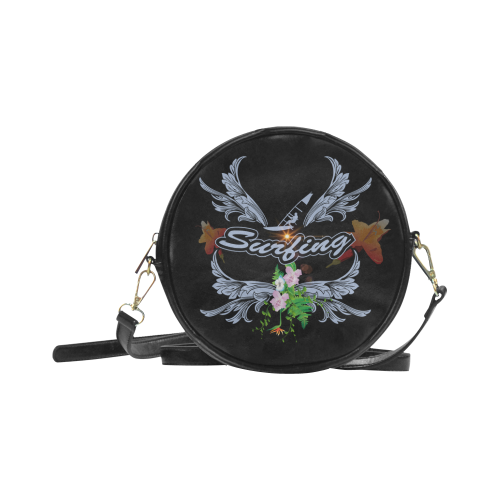 Sport, surfing with damask