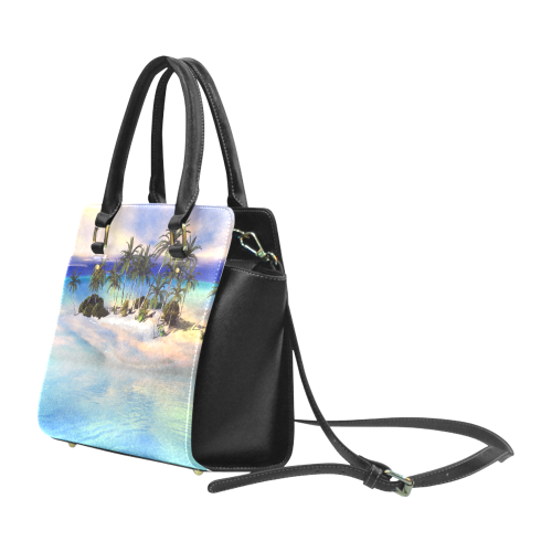 Wonderful view over the sea in the sunset Classic Shoulder Handbag (Model 1653)