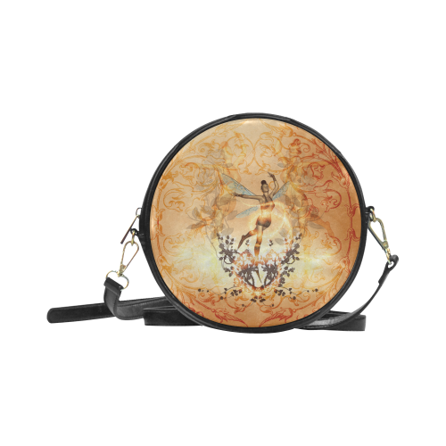 Beautiful fairy with wonderful roses