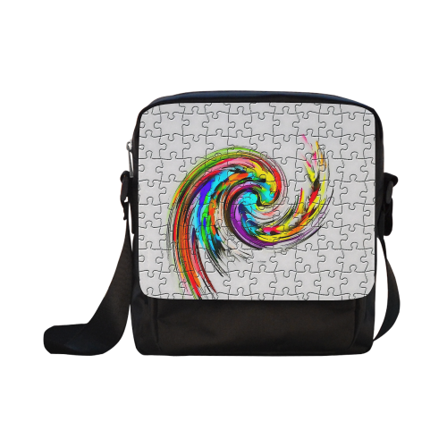 Puzzles Twister by Artdream Crossbody Nylon Bags (Model 1633)