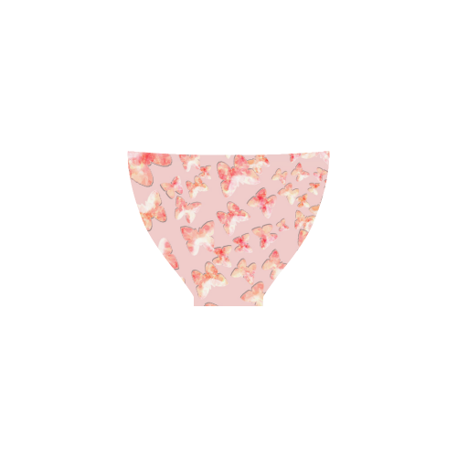 Pink Butterflies Custom Bikini Swimsuit