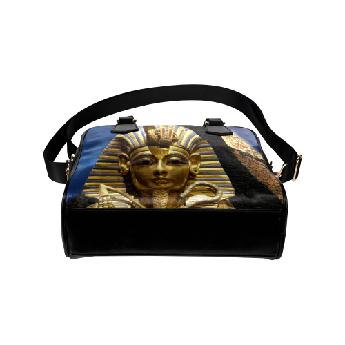King Tut and Pyramid Shoulder Handbag (Model 1634)