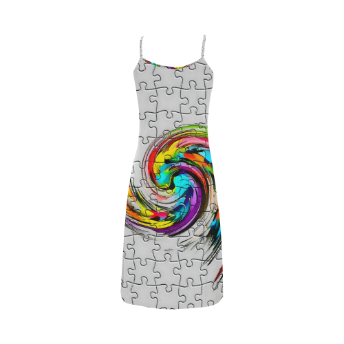 Puzzles Twister by Artdream Alcestis Slip Dress (Model D05)
