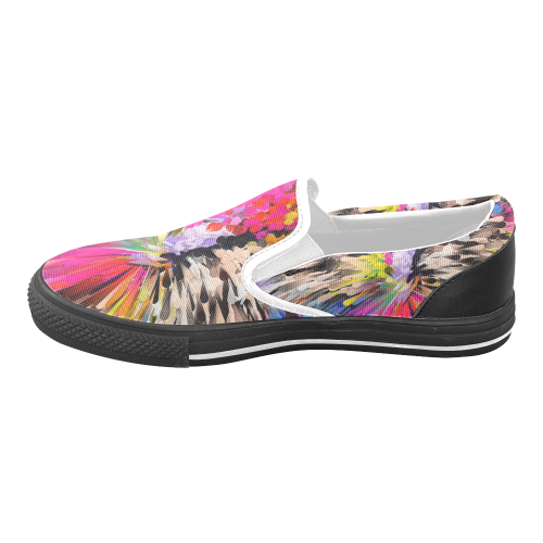 Art of Colors by ArtDream Women's Unusual Slip-on Canvas Shoes (Model 019)