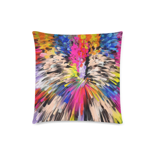 Art of Colors by ArtDream Custom Zippered Pillow Case 18"x18"(Twin Sides)