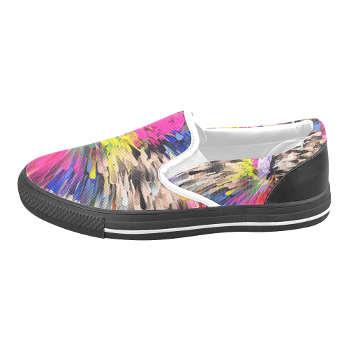 Art of Colors by ArtDream Women's Unusual Slip-on Canvas Shoes (Model 019)