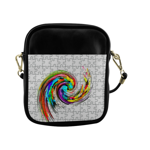 Puzzles Twister by Artdream Sling Bag (Model 1627)