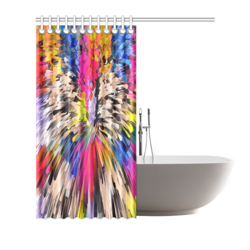 Art of Colors by ArtDream Shower Curtain 72"x72"
