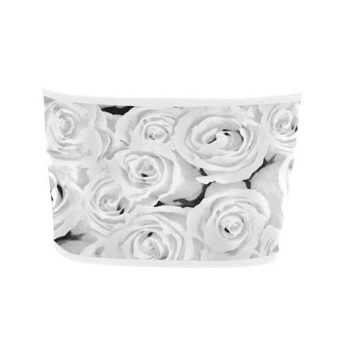 White Roses Bandeau Top