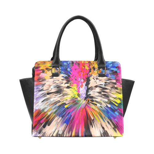 Art of Colors by ArtDream Rivet Shoulder Handbag (Model 1645)