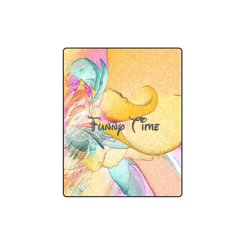 Funny Time by Artdream Blanket 40"x50"