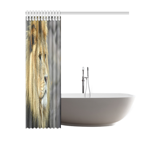 Majestic Lion Shower Curtain 60"x72"