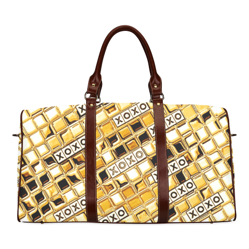 XOXO Gold by Artdream Waterproof Travel Bag/Small (Model 1639)