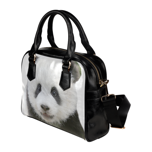 Panda Bear Shoulder Handbag (Model 1634)