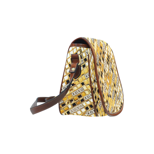 XOXO Gold by Artdream Saddle Bag/Small (Model 1649) Full Customization