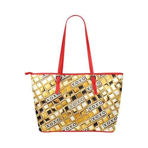 XOXO Gold by Artdream Leather Tote Bag/Large (Model 1651)