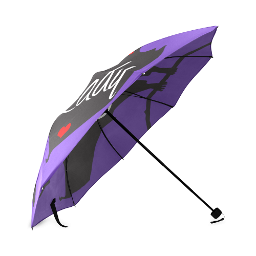 Purple CBL umbrella Foldable Umbrella (Model U01)