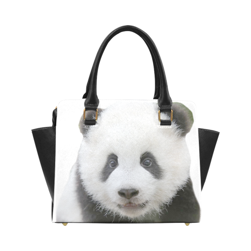 Panda Bear Classic Shoulder Handbag (Model 1653)