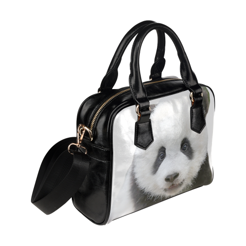 Panda Bear Shoulder Handbag (Model 1634)