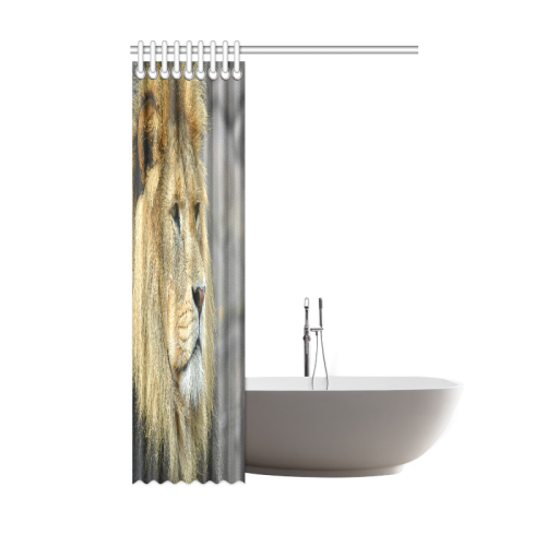 Majestic Lion Shower Curtain 48"x72"