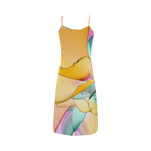 Wild Flowers by Artdream Alcestis Slip Dress (Model D05)
