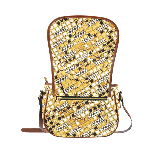 XOXO Gold by Artdream Saddle Bag/Small (Model 1649) Full Customization