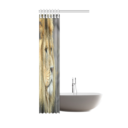 Majestic Lion Shower Curtain 36"x72"