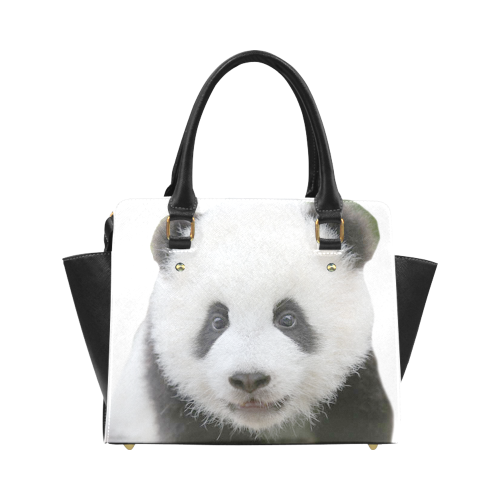 Panda Bear Classic Shoulder Handbag (Model 1653)