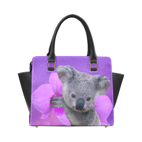 Koala Rivet Shoulder Handbag (Model 1645)